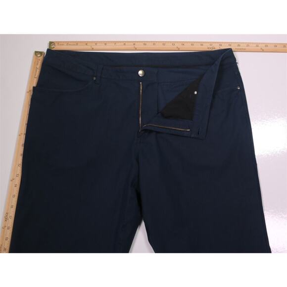 Lululemon Men's ABC Navy Blue Warpstreme Regular Fit Pants 39x31 - Picture 5 of 7